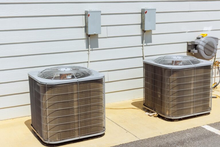 Install,A,Condensing,Unit,For,Removing,Heat,,Moisture,From,An